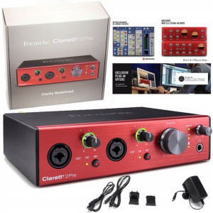 Focusrite Clarett+ 2Pre -NOWOŚĆ- Interfejs Audio