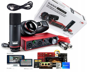 Focusrite Scarlett STUDIO 3Gen + kilka BONUSÓW 24h