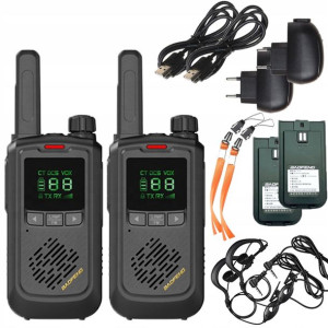 2x Krótkofalówka Baofeng Walkie Takie + Gratisy