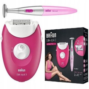 Depilator Braun Silk Trymer Bikini Pęsety 2w1