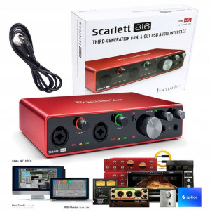 Focusrite Scarlett 8i6 3rd Gen + BONUSY ABLETON