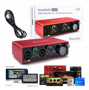Focusrite Scarlett 2i2 3rd Gen +ABLETON i PROTOOLS
