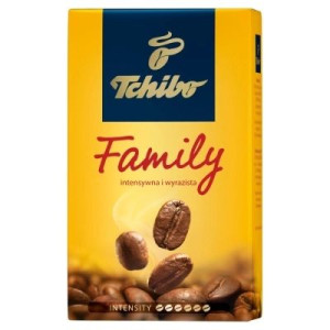 Pakiet 5szt Tchibo Family Kawa palona mielona 250g