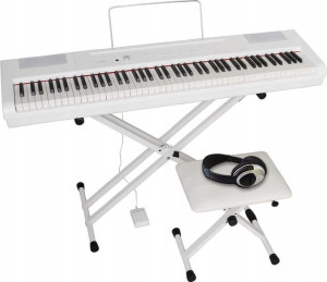 Artesia PA-88H +STATYW ŁAWKA Białe PIANINO CYFROWE