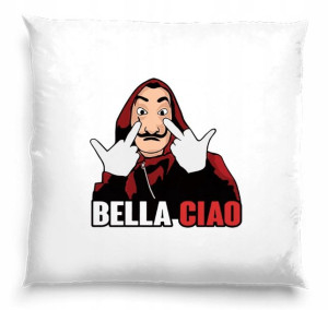Poduszka Dom z papieru bella ciao prezent