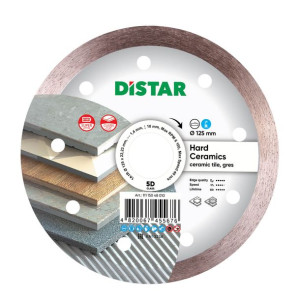 Distar Tarcza Diamentowa Tnąca Hard Ceramics 125x22,23mm