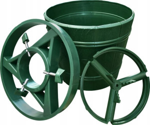 Stojak choinkowy Form-Plastic zielony- 2,8 m