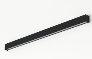 Kinkiet STRAIGHT LED L czarny