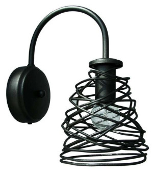 Lampa ścienna, kinkiet ORTO czarny