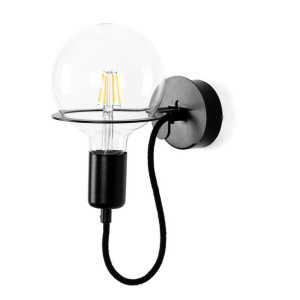 Kinkiet LOFT czarny 6W