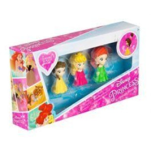 Figurki 3szt Puzzle 3d Księżniczki