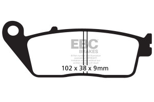Klocki hamulcowe EBC EPFA226HH Extreme Pro (kpl. na 1 tarcze)