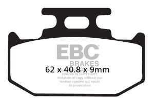 Klocki hamulcowe EBC FA152R (kpl. na 1 tarcze)