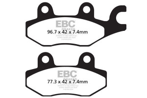 Klocki hamulcowe EBC FA165TT (kpl. na 1 tarcze)