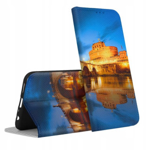 Etui Magnet do REALME C21Y Krajobraz Pełny Wzór