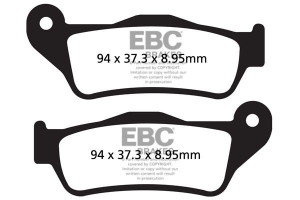Klocki hamulcowe EBC FA643 (kpl. na 1 tarcze)