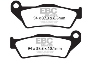 Klocki hamulcowe EBC FA363V V-PAD (kpl. na 1 tarcze)