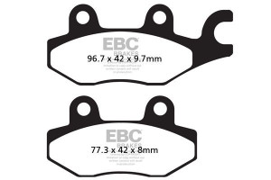 Klocki hamulcowe EBC FA165/2TT (kpl. na 1 tarcze)