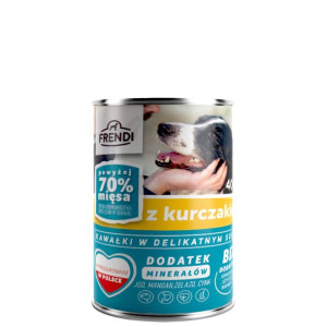 Frendi Mokra Karma Dla Dorosłych Psów Z Kawałkami Kurczaka W Sosie 400 g