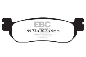 Klocki hamulcowe EBC SFA275 skuterowe (kpl. na 1 tarcze)