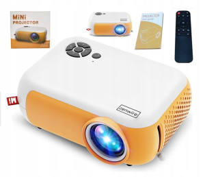 Przenośny Rzutnik Mini Projektor Led Full Hd1800lm 2000:1 100" Zenwire A10