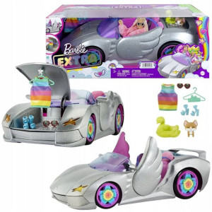 Auto Mattel HDJ47 Barbie Ekstra Kabriolet Gwiazd