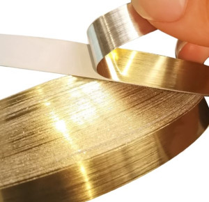 Taśma Ozdobna Samoprzylepna Złota Dekor 0,5cm x50m