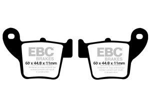 Klocki hamulcowe EBC FA346R (kpl. na 1 tarcze) (odpowiednik PROX 37.208202)
