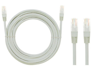 3790  Przyłącze patchcord utp 20m szary`