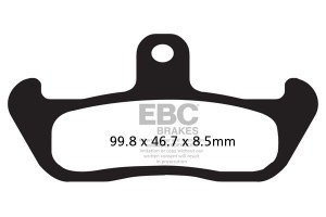 Klocki hamulcowe EBC FA134R (kpl. na 1 tarcze)