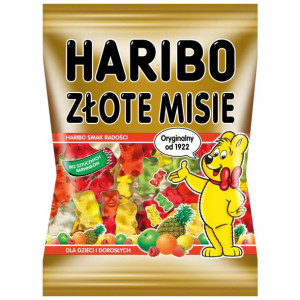 Żelki Owocowe Haribo Złote Misie 100g (op15szt)