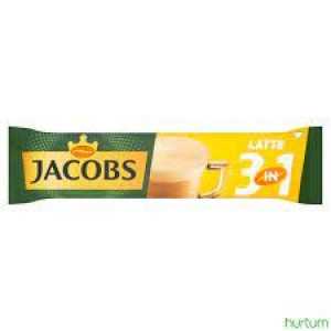 Pakiet 14szt JACOBS 3w1 LATTE  KAWA CAPPUCINO 12,5G
