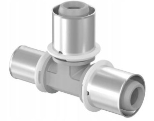 Uponor S-Press trójnik redukcyjny PPSU 20-20-16