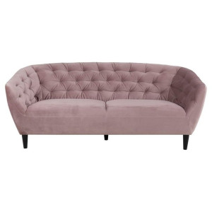 ACTONA Sofa 3 osobowa RONA 78X191X84 pudrowa