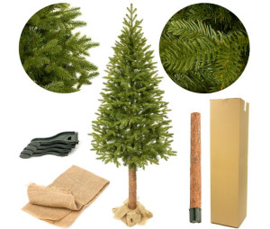 Choinka Sztuczna Na Pniu Świerk Pe 220 Cm Elma
