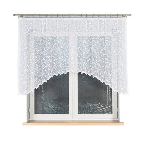 Firanka gotowa żakardowa ZUZANNA 250X120cm biały