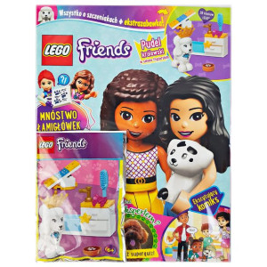 Lego Friends 4/2022 + Pudel W Salonie
