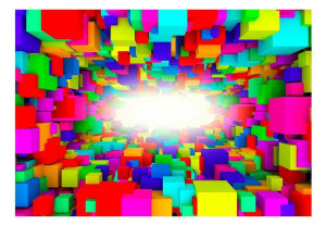 Fototapeta - Światło w geometrii koloru [Rozmiar: 400X280]