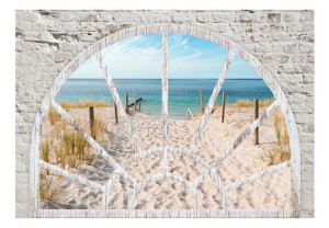 Fototapeta - Widok z okna - Plaża [Rozmiar: 400X280]