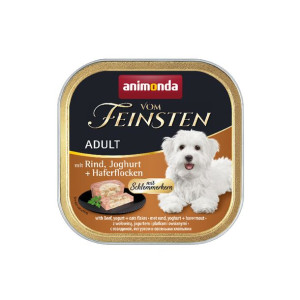 Animonda Vom Feinsten Wołowina, Jogurt, Płatki Owsiane 150 g