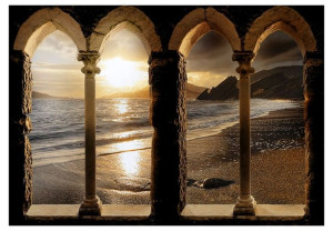Fototapeta - Zamek na plaży [Rozmiar: 400X280]