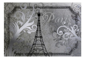 Fototapeta - Vintage Paris - srebrny [Rozmiar: 400X280]