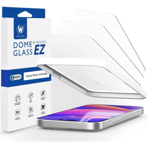 Szkło hartowane WHITESTONE EZ GLASS 3-PACK iPhone 14 PRO MAX