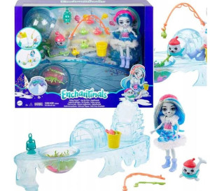 Enchantimals Zimowe wędkowanie Lalka Sashay GJX48