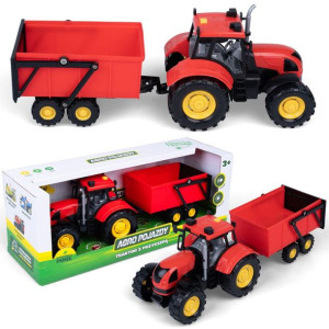 DUMEL AGRO Pojazdy - Traktor z przyczepą 71011
