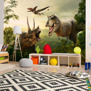 Fototapeta samoprzylepna - Dinozaurowy plac [Rozmiar: 294X210]