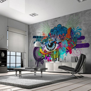 Fototapeta samoprzylepna - Graffiti eye [Rozmiar: 294X210]