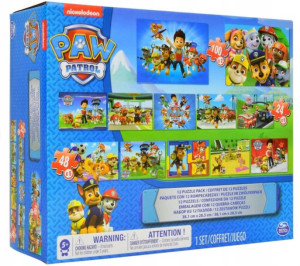 Spin Master 6041049 Psi Patrol Puzzle 12w1 560 ele