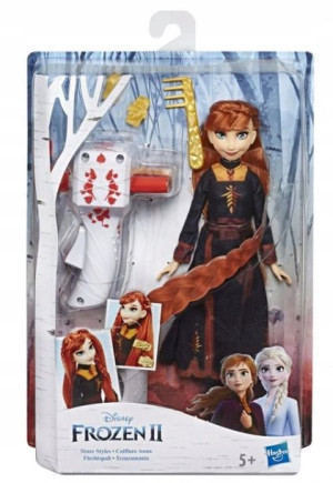Lalka Anna E7003 Kraina Lodu 2 Z Lokówką Hasbro