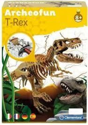Clementoni Naukowa zabawa SKAMIENIAŁOŚCI T-REX
